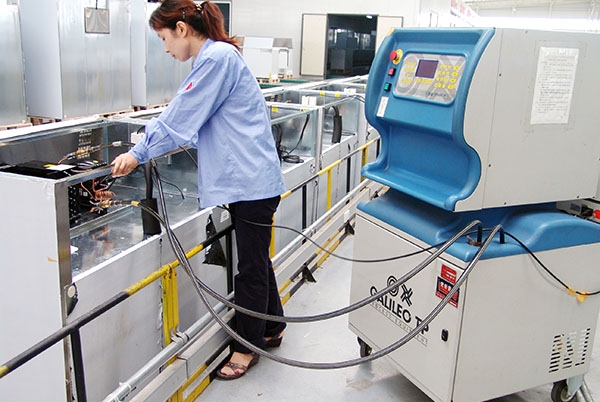 廠區一角
